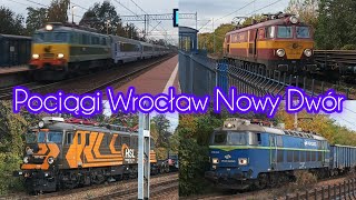 Pociągi Wrocław Nowy Dwór  29102024 [upl. by Enilhtak]