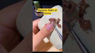 Easily remove your nails at home nailmanicure nailremover nailart shorts [upl. by Krasner]