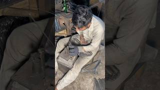 stainless steel clothing hanger making process shorts amazing handmade [upl. by Ever645]