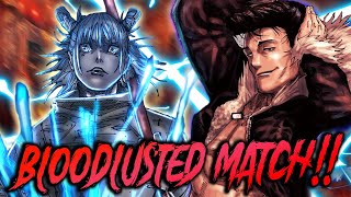 RYU ISHIGORI VS HAJIME KASHIMO  Whos The Strongest ft blzkn Jujutsu Kaisen JJK Scaling [upl. by Aihsekat]