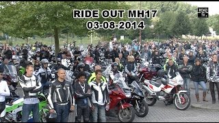 Motor Ride Out MH17 ROADTVnl [upl. by Relyks]