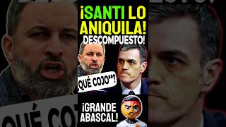 ¡ABASCAL SE CARGA al PEOR GOBIERNO 💥 Contra el NEPOTISMO y el DESPILFARRO [upl. by Malim]