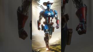 Superheroes as a good story But Cowboys Marvel DC  All Characters avengers spiderman shorts [upl. by Arihsa310]