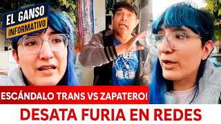 ESCÁNDALO TRANS VS ZAPATERO DESATA FURIA EN REDES [upl. by Ycal661]