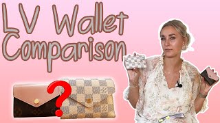 Louis Vuitton Victorine and Zoé Wallet comparison 💕 which one is better What fits Freya Johanna [upl. by Tolman]