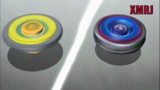 Beyblade AMV Flame Sagitario VS Big Bang Pegasus HD [upl. by Kape]