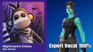 Fortnite Festival  Nightmares Choice Expert Vocal 100 Flawless PS5 [upl. by Rol]