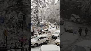 First Snowfall in SHIMLA [upl. by Tohcnarf]