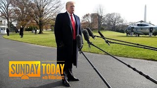 President Donald Trump Impeachment Inquiry Is ‘Inevitable’ Chuck Todd Says  Sunday TODAY [upl. by Taffy]