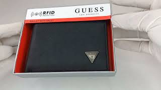 Cartera para hombre Guess [upl. by Atinev535]