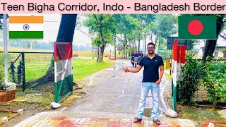 Craziest Cross Road in the world  India  Bangladesh Border  Teen Bigha Corridor [upl. by Ridglea831]