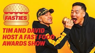 Tim Changstarantsu and David So Host Thrillist’s Fast Food Awards  The Fasties [upl. by Cissej995]