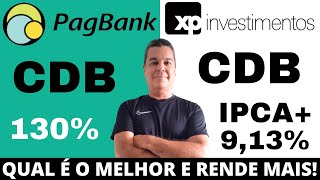 CDB PÓS FIXADO 130 DO CDI OU CDB IPCA 913 AO ANO E QUAL É O MELHOR INVESTIMENTO QUE RENDE MAIS [upl. by Viafore]