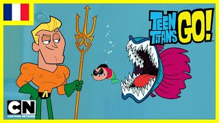 Teen Titans Go  en français 🇫🇷  Aquaman  porté disparu [upl. by Ysor]