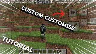 custom customise Minecraft buttons tutorial minecraftgliprecorder [upl. by Lynch118]