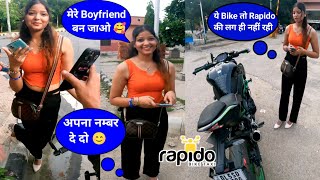 Super Bike पर Rapido 😱She impressed🥰 [upl. by Loomis]