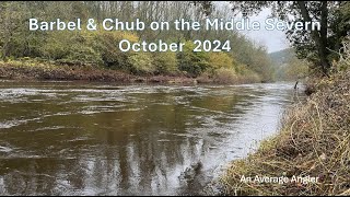 Barbel amp Chub Fishing on the Middle Severn  Oct 2024 [upl. by Zohar115]