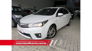 Toyota Corolla XEI 20 Flex Automático 2015 [upl. by Dedie]