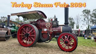 Torbay Steam Fair 2024 A Journey Through Time with Vintage Engines and Classic Cars [upl. by Niltiac464]