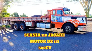 UM SCANIA JACARE DE OUTRO MUNDO MOTOR DE SCANIA 113 [upl. by Cesar]