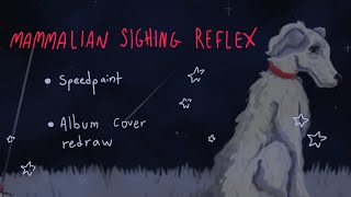 Mammalian Sighing Reflex  Album cover speedpaint  Tw blood [upl. by Eboh825]