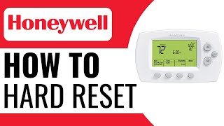 How To Factory Reset Honeywell FocusPro 6000 Thermostat  Full Guide 2024 [upl. by Saw262]