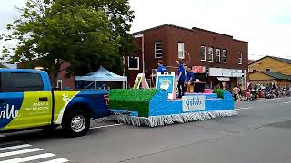 A little bit of the Apple Blossom Parade Kentville NS 2022 [upl. by Norabal407]