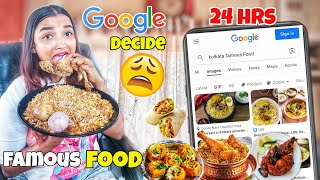 I ate FAMOUS FOOD Recommended By GOOGLE for 24 Hours Challenge  Most Viral Food Challenge  INDIA [upl. by Ader]