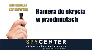 Miniaturowa kamerka szpiegowska do ukrycia  widzi tekst [upl. by Karlotta60]