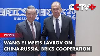 Wang Yi Meets Lavrov on ChinaRussia BRICS Cooperation [upl. by Ruthven345]