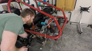 Pulling the Engine Out Of My STREET LEGAL RAIL BUGGY  Rebuild Part 1 [upl. by Capello]