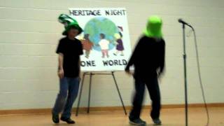 Heritage Night 2011  Medlock Bridge Elementary School  Ireland [upl. by Ahsenrac]