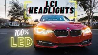 F30 LCI Headlight Retrofit  Full LED UPGRADE [upl. by Enined120]