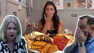 BRITISH FAMILY REACT quotYOU ONLY HAVE 11 MINUTES TO FINISH ITquot The ‘BIG ONE’ fry up challenge [upl. by Quackenbush]