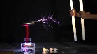 Earthworm Jim What the Heck  AKA Night on Bald Mountain  Played with Tesla Coil [upl. by Anoiuq612]