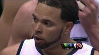 Deron Williams clutch shot vs Boston in HD [upl. by Asiulairam359]