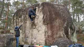 Le Cœur 7a Éléphant Fontainebleau [upl. by Christmas241]