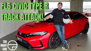 2024 Honda Civic Type R FL5  Australia track test The Bend [upl. by Truman876]