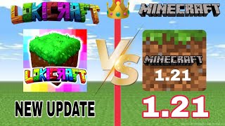 Is LOKICRAFT Really Better Then MINECRAFT 121 🤔  Lokicraft Vs Minecraft [upl. by Akenahs393]