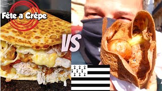 CRÊPESTACOS du TERTER vs CRÊPES BRETONNES BATTLE  VLOG 1133 [upl. by Nnaer472]