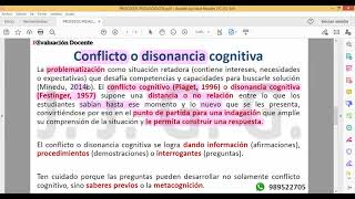 Nombramiento 2024 Saberes previos conflicto cognitivo y andamiaje [upl. by Enak651]