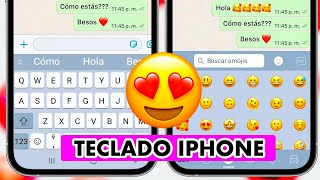 Nuevo TECLADO de iPhone en ANDROID 2023 🫠 [upl. by Gessner]