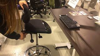 How to Adjust an ergoCentric 3 in 1 Sit Stand [upl. by Qirat]