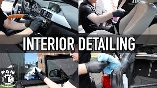 HOW TO CLEAN AND DETAIL A CAR INTERIOR [upl. by Etyam]