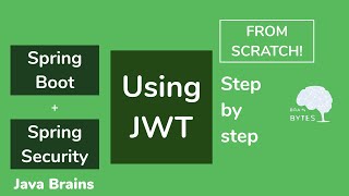 Spring Boot  Spring Security  JWT from scratch  Java Brains [upl. by Yasmar]