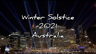 WINTER SOLSTICE 2021 FIREWORKS  WINTER FESTIVAL AUSTRALIA  pretty ilvana [upl. by Wernick531]