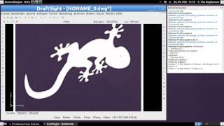 Ubuntu 1310  DraftSight® CAD Starthilfe [upl. by Norat]