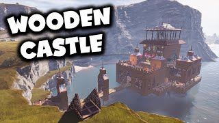 Very useful wooden castle  Conan Exiles [upl. by Tasiana]