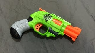 REVIEW Nerf Double Strike Unboxing Review amp Firing Test [upl. by Bathsheeb]