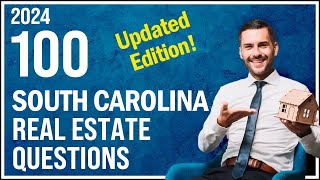 South Carolina Real Estate Exam 2024 100 Questions with Explained Answers [upl. by Kunz]